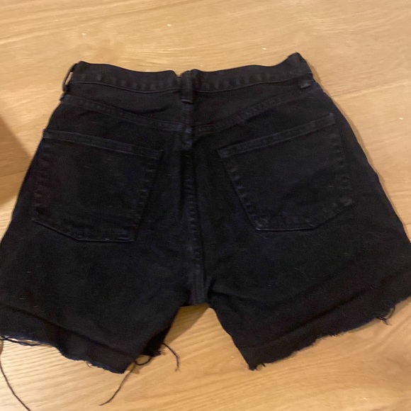 Brandy Melville Black Jean Shorts - Picture 2 of 3